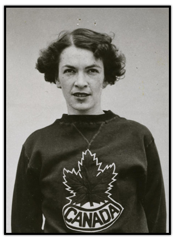 Aileen Meagher in her uniform