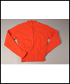 Barbara Ann Scott’s orange sweater