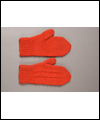 Barbara Ann Scott’s orange mittens