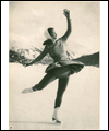 Barbara Ann Scott performing a spin