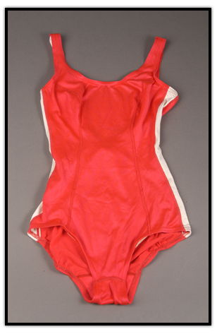 Beverley Boys’ red swimsuit