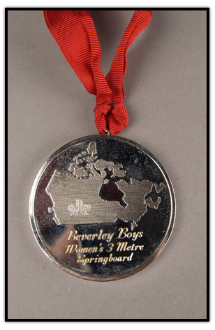 Beverley Boys’ Commonwealth Games silver medal