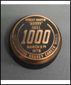 Plaque presented to Bobby Hull for goal scoring achievement