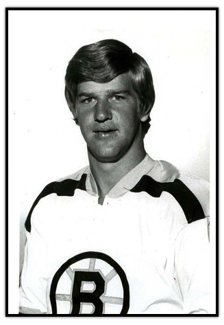 Bobby Orr in his Boston Bruins uniform