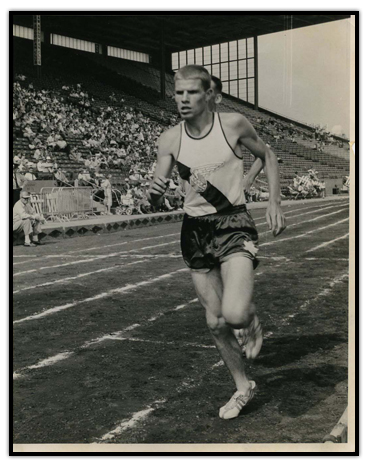 Bruce Kidd competing in Toronto