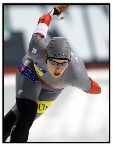 Cindy Klassen skating