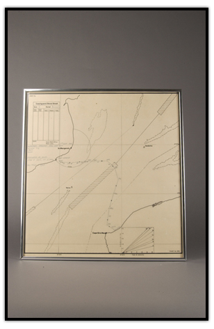 Map of Cindy Nicholas’ English Channel course