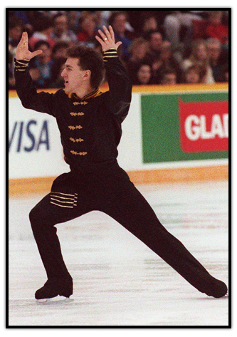 Elvis Stojko’s   Gold medal performance at the Canadian Figure Skating Championships