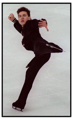 Elvis Stojko in competition