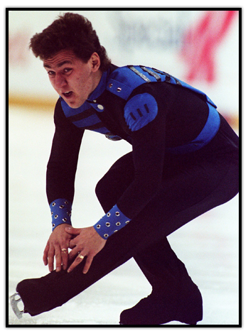 Elvis Stojko competing in Skate Canada