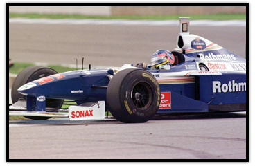 Jacques Villeneuve racing in Spain