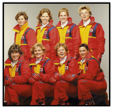 Canadian Women’s National Ski Team photograph