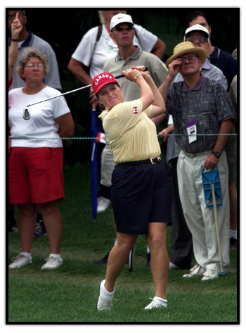 Lorie Kane au golf