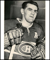 Photograph of Maurice Richard as an assistant captain in his Canadiens’ jersey