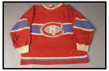Maurice Richard’s hockey sweater