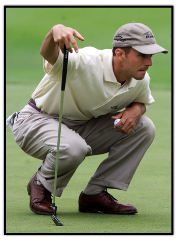 Mike Weir competing at the Air Canada Championship
