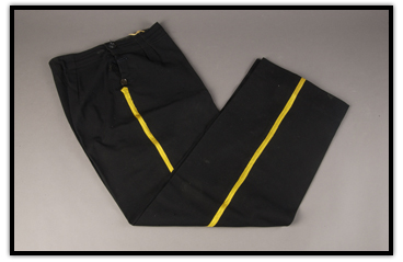 Noel MacDonald’s warm-up pants