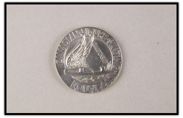 Petra Burka’s Canadian Skating Association medal