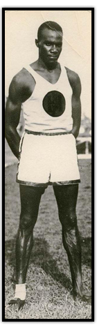 Phil Edwards in a track and field uniform