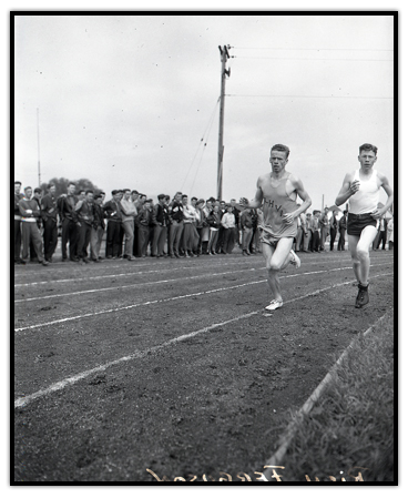 Rich Ferguson during a race