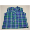 Uniforme bleu d'équipe junior de golf de Sandra Post