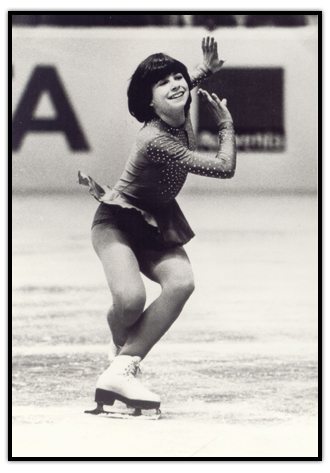 Tracey Wainman during a competition