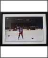 Wayne Gretzky at the end of his last NHL game