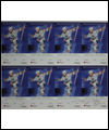 Uncut tickets with pictures of Wayne Gretzky on them